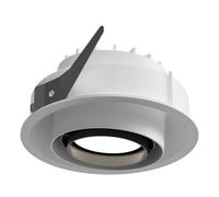 LP70 Semi-Recessed Ceiling Light Ø10.5 3000K & Dali White