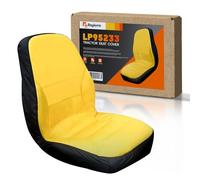 LP95233 Upgrade Large Seat Cover Cushioned for John Deere Compact Utility Tractor Seat Back, Up to 18'' High, Compatible with 3E Series, 3R Series, 4M Series,1023E Tractor, Oxford 300D Fabric