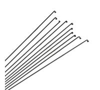 LPACXBYD 10pcs 14G Bicycle Spokes With Nipples Stainless Steel Outdoor Mountain Road Bike High Strength Bicycle Spokes Wires For bicycles(250MM)