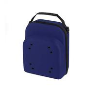 LPACXBYD Baseball Cap Hard Case Hat Travel Bag Baseball Cap Case Sport Storage Box Display Eva Carrying Bags Solid Color Unisex(Dark Blue)