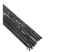 LPACXBYD Bicycle spoke wire Mountain Bike stainless steel spoke 14G * 2.0mm straight/elbow straight pull equal diameter spoke 12pcs free spoke cap For bicycles(Elbow 300mm)
