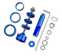 LPACXBYD Bike Bearing Press Tool Bicycle Bottom Bracket Press-in Installation Disassembly Tool Road Bike Bearing Universal Box(Blue2)