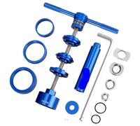 LPACXBYD Bike Bearing Press Tool Bicycle Bottom Bracket Press-in Installation Disassembly Tool Road Bike Bearing Universal Box(Blue3)