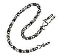 LPACXBYD Pocket Watch Chain Vintage Metal 37.5cm Vest Chain with Lobster Claw Clasp Design Pocket Watch Stand Single Buckle Link Accessory