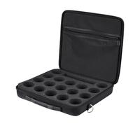 LPACXBYD Pool Ball Storage Bag Snooker Ball Tray Storage Case Pool Bag Black Eight Canvas Foam Can Hold 17 Balls Billiard Accessories