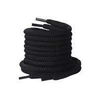 LPACXBYD Shoelaces Shoe Laces Thicker Round Running Sneakers Boots Bread Shoestrings Accessories 1 Pair(Black,120cm)