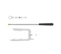 LPACXBYD Telescopic Boat Hook Dock Hook Multi-Purpose Telescoping Boat Long Distance Threader Mooring Rope Cable Wire Guider Fishing Rod Pole Reel Tool