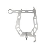 LPACXBYD Telescopic Boat Hook Dock Hook Multi-Purpose Telescoping Boat Long Distance Threader Mooring Rope Cable Wire Guider Fishing Rod Pole Reel Tool(Silver B)