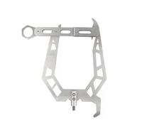 LPACXBYD Telescopic Boat Hook Multifunctional Telescoping Dock Boat Hook Rope Line Mooring Threader(Silver B)