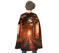 LPAGBCNU Halloween Baobab Avenue Cloak Reversible Cape Costume for Masquerade Halloween Cosplay Birthday Party Decoration