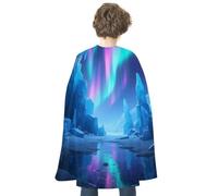 LPAGBCNU Halloween Ice Cave Wonders Cloak Reversible Cape Costume for Masquerade Halloween Cosplay Birthday Party Decoration