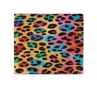 LPAGBCNU Wallet for Men Credit Card Holder for Women Slim Wallet Colorful Leopard Bifold Wallet with Id Window