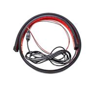 LPAKMGAGEL Lamp Lens 90cm Auto High Mount Brake Stop Lights Car Styling Accessories Additional Brake Lamp Warning Turn Signal Strips Waterproof Rear Tail Lights(Single mode)