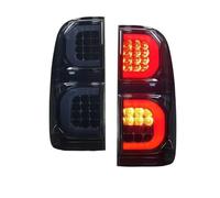 LPAKMGAGEL Lamp Lens Pair LED Tail Light Rear Running Light Brake Reverse Amber Turn Signal Taillight Assembly For Hilux For Vigo 2005-2015 Rear Tail Lights