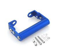 LPAKMGAGEL Mobile Phone Navigation Holder For Small For Displacement For Off-road Motorcycle Phone GPS Navigation Bracket Mount Holder Support Extension Bar Shockproof Motorcycle Phone Holder(Blue)
