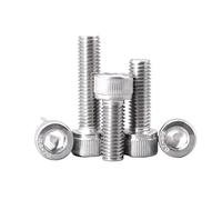 LPANBTGU 316 A4-70 Stainless Steel Hexagon Hex Socket Head Cap Screw Bolt M3 M4 M5 M6 M8 M10 M12 DIN912 Lengthened Long 6 To 150mm(50mm,1pc M8)