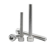 LPANBTGU M2 M2.5 M3 M3.5 M4 M5 M6 M8 Over Ultra Long 200mm 304 A2-70 Stainless Steel DIN912 Hexagon Hex Socket Head Cap Bolt Screw(65mm,10pcs M3.5)