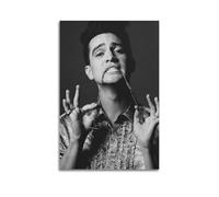 LPASGRN Brendon Urie Panic! at The Disco（2） Poster Vintage Wall Art Canvas Aesthetic Posters Music And Movies Decor Painting for Living Room Bed Room 08x12inch(20x30cm) Unframe-style