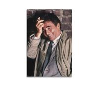 LPASGRN Columbo Peter Falk Poster Vintage Wall Art Canvas Aesthetic Posters Music And Movies Decor Painting for Living Room Bed Room 12x18inch(30x45cm) Unframe-style