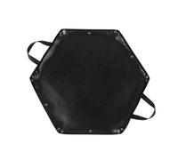 LPATEBCVU Fireside Rug Foldable Mat Flame Retardant Heat Resistant Pad Hexagonal Fire Pit Ember For Outdoor Camping Picnic Barbecue
