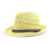 LPATEBCVU Jazz Hat Paper Straw Hat Women Summer Fashion Sun Cap Dad Jazz Men Cool Fedora(Color10)