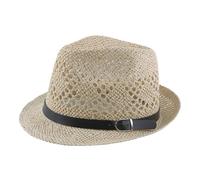 LPATEBCVU Jazz Hat Paper Straw Hat Women Summer Fashion Sun Cap Dad Jazz Men Cool Fedora(Color4)