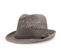 LPATEBCVU Jazz Hat Paper Straw Hat Women Summer Fashion Sun Cap Dad Jazz Men Cool Fedora(Color7)