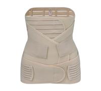 LPATEBCVU Postpartum Belly Band Postpartum Corset Belly Band Belt Pregnancy Support Body Shaper Bandage Pregnant Women Accessories(Beige,L)