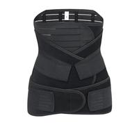 LPATEBCVU Postpartum Belly Band Postpartum Corset Belly Band Belt Pregnancy Support Body Shaper Bandage Pregnant Women Accessories(Black,L)