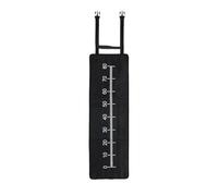 LPATEBCVU Unhooking Mat Fishing Measuring Mat Foldable Carp Unhooking Portable With Scale Fish Size Cushion(Black)