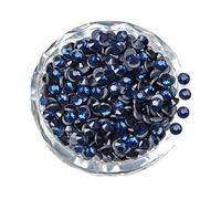 LPBeads 8000 Pieces SS10 Montana Hotfix Rhinestones Flatback Round Crystal Glass Rhinestones Gems for Crafts Nail Face Art Clothes Shoes Bags DIY