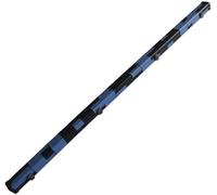 LPC 1 Piece Slimline Snooker Cue Case With Single Slot in Blue and Black Patchwork