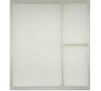 LPC DIRECT 3 Section Parts Tray for LEGO Building and Model Making (Extraa Large Opaque)