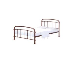 LPD 5 Feet Halston King Bed - Metal - L210 X W161 X H113 Cm - Copper