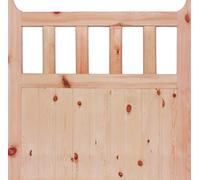 LPD 600 Gate 915 x 1220 x 42mm (48) - Unfinished Redwood