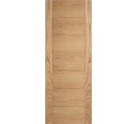 LPD Carini Solid Core Internal Door - Prefinished - 2040 x 726mm Oak OCARPF726
