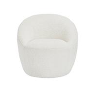 LPD Cocoon Boucle Occasional Chair - Cozy Elegance With Soft, Curved Design