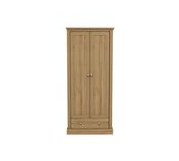LPD Devon 2 Door Wardrobe - Particle Board - L56 X W79.7 X H181.5 Cm - Oak