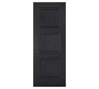 LPD Doors Antwerp 3P Primed Black Doors Height: 1981, Width: 762, Thic Antwerp 3P Primed Black Doors