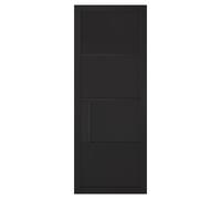 LPD Doors Chelsea Internal Primed Plus Black Height:: 1981, Width:: 83 Chelsea Internal Primed Plus Black