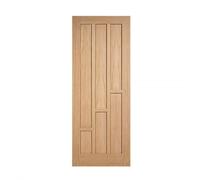 LPD Doors Coventry Oak 6 Panel Unfinished Internal Fire Door Width:: 8 Coventry Oak 6 Panel Unfinished Fire Door