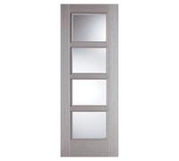 LPD Doors LIGHT GREY VANCOUVER 4L Pre-Finished INTERNAL DOOR Height:: LIGHT GREY VANCOUVER 4L Pre-Finished INTERNAL DOOR
