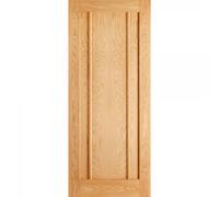LPD Doors Lincoln Oak 3 Panel Unfinished Internal Door Width:: 762, Th Lincoln Oak 3 Panel Unfinished Internal Door