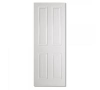 LPD Doors Textured White Composite Moulded 4 Panel Internal Door width WHITE MOULDED TEXTURED 4 PANEL