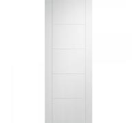 LPD Doors Vancouver White Primed Internal Fire Door Width:: 686, Thick Vancouver White 5 panel Primed Internal Fire Door