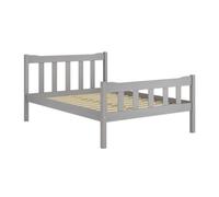 LPD Havana Grey Double Bed - Grey-Washed Solid Pine With Timeless Elegance (2 Packs)