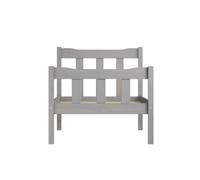 LPD Havana Grey Single Bed - Grey-Washed Solid Pine With Timeless Elegance (2 Packs)