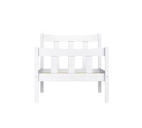 LPD Havana White Single Bed-White-Washed Solid Pine With Timeless Elegance (2 Packs)