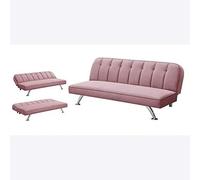 LPD Furniture Brighton Sofa Bed Pink, none