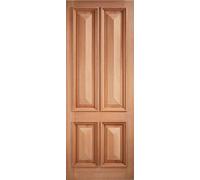 LPD Islington 4P M&T External Door 1981 x 762mm Unfinished Hardwood